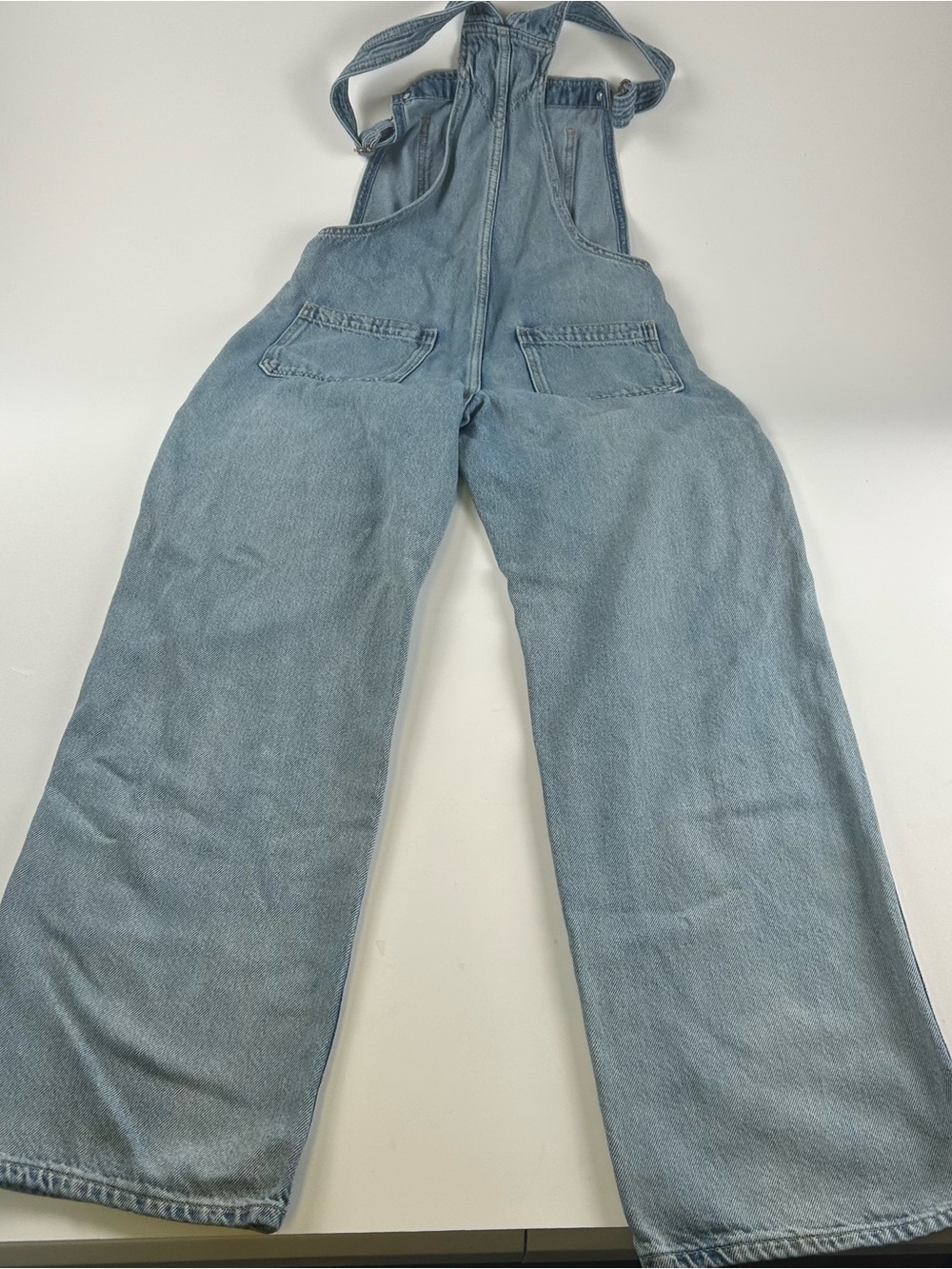Gap Denim Girls XXL 14-16 Overalls Blue Y2K Retro Normcore Grunge Railroad - Picture 4 of 6